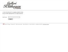 Tablet Screenshot of galleriklithagenfoto.dk